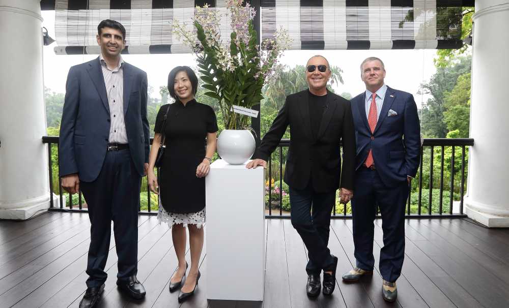 Michael Kors, İsmi Orkideye verilerek onurlandirildi 