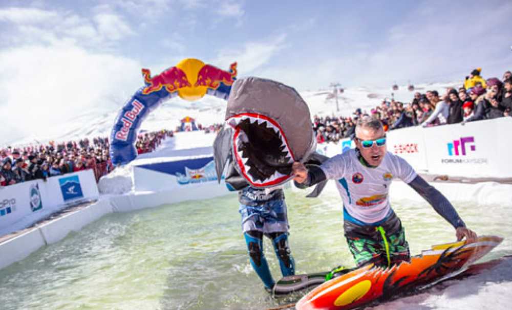 Red Bull Jump and Freeze, Erciyes Kayak Merkezi  Tekir Kapı’da gerçekleşti