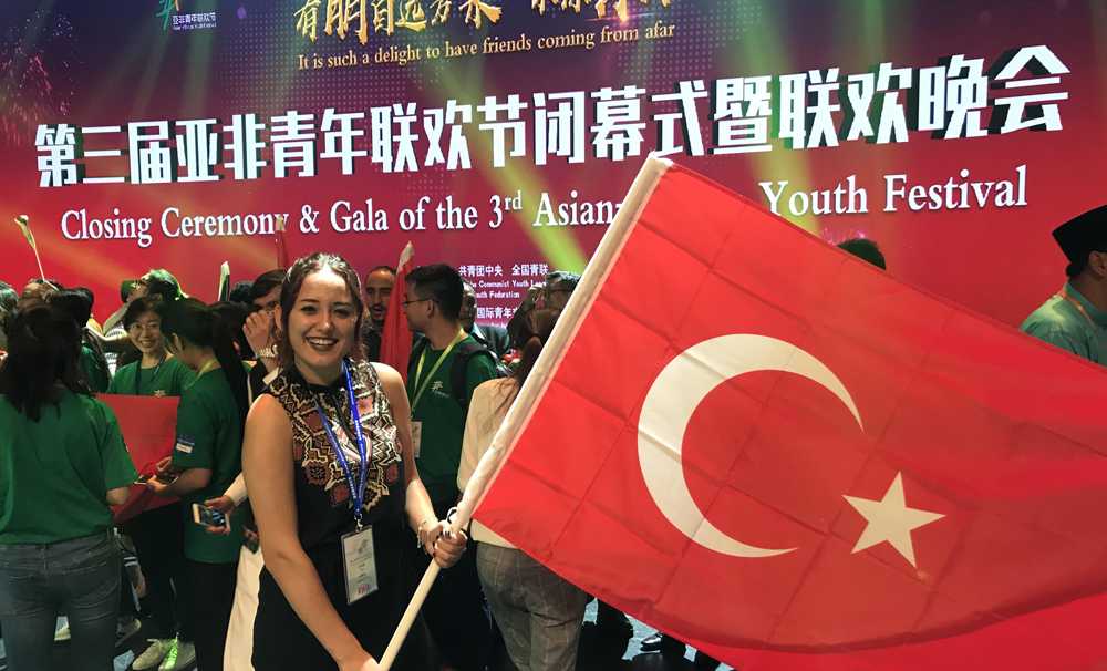 Türk öğrenciler,Çin’deki kültür elçilerimiz oldu