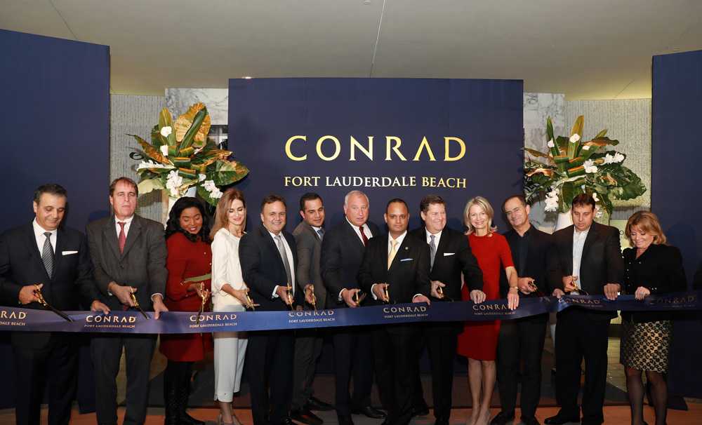 Heafey Group, Florida Fort Lauderdale’deki  Conrad Oteli’nin açılışını yaptı