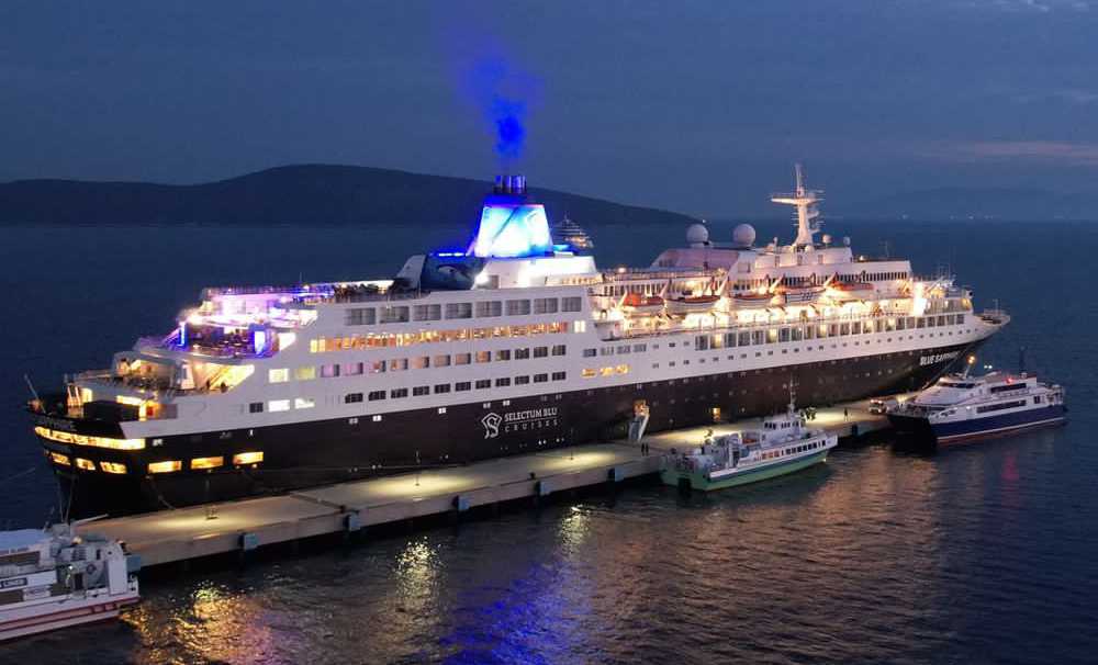 Bodrum Cruise Port, Blue Sapphire’in ana liman oldu
