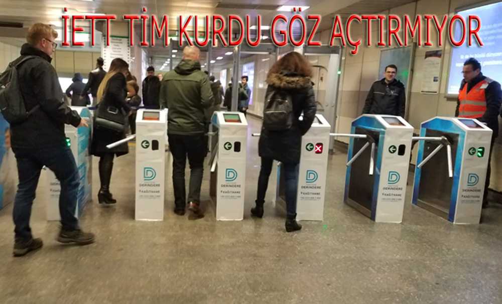 Kendine ait olmayan İstanbulkart kullananlar İETT Timi tarafından yakalandı