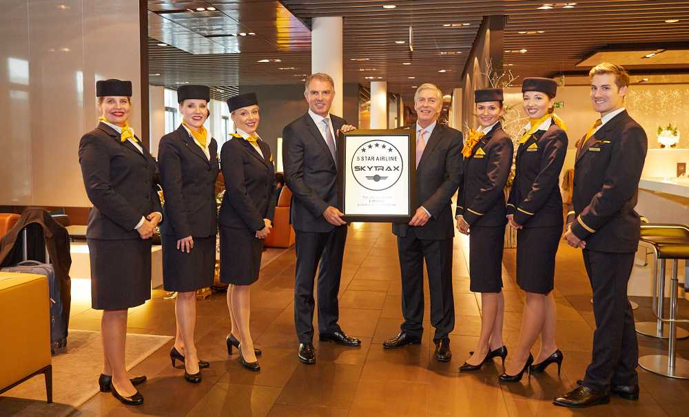 Lufthansa, Avrupa'nın ilk ve tek ‘beş yıldızlı havayolu’ oldu