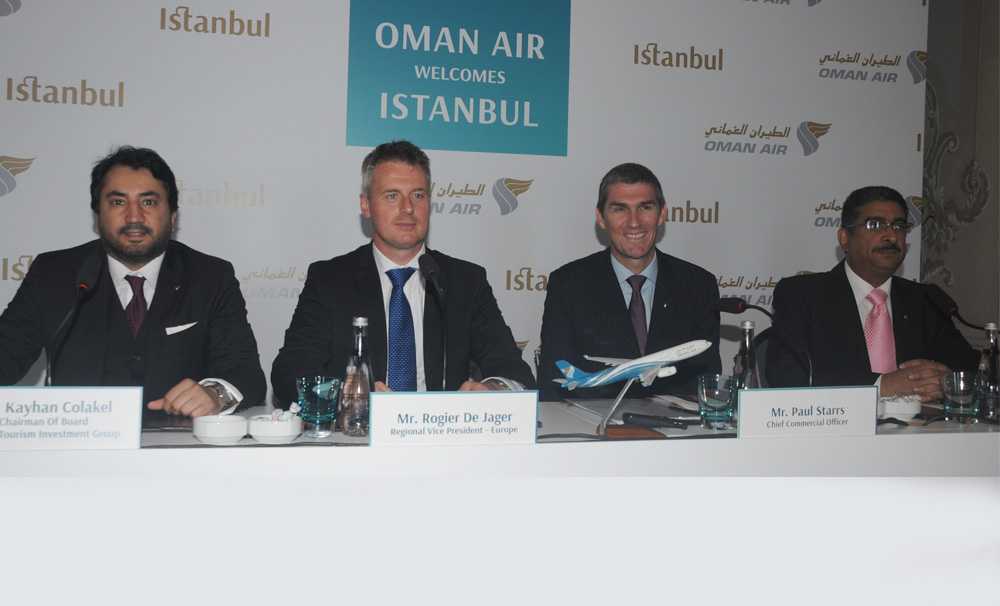 Oman Air, Uçuş ağına İstanbul'u ekledi