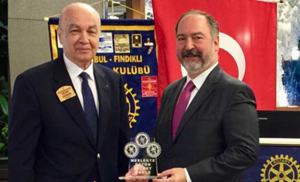 Pegasus Genel Müdürü Mehmet Nane’ye Rotary Üstün Meslek Hizmet Ödülü 