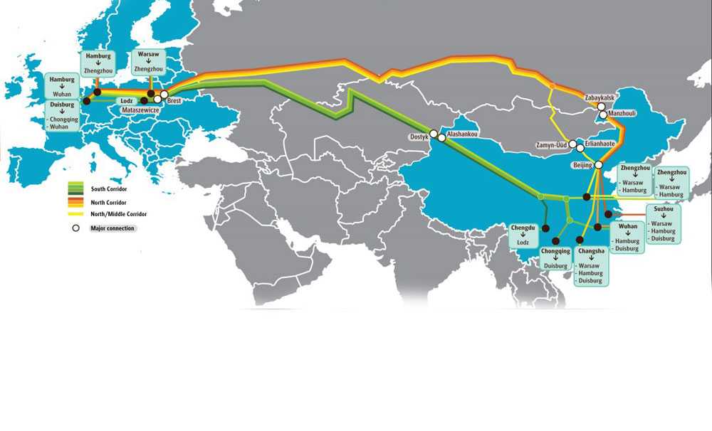 UPS, Çin-Avrupa Tren Yolu Hizmetini Genişletiyor