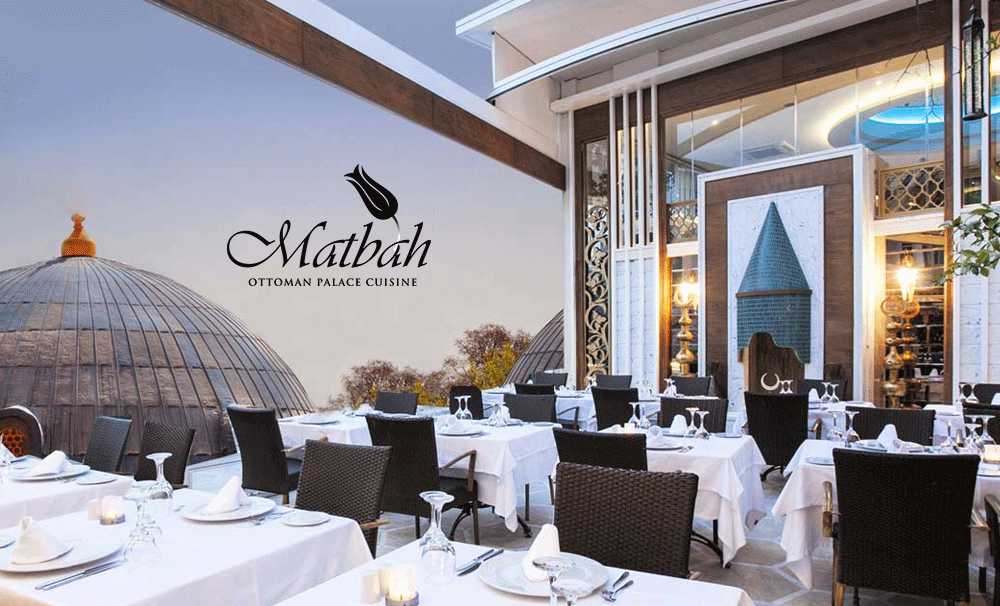 Matbah Restaurant Osmanlı usulü Ramazan Sofrası kuruyor